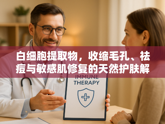 白细胞提取物，收缩毛孔、祛痘与敏感肌修复的天然护肤解决方案
