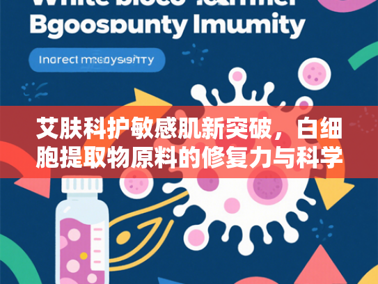 艾肤科护敏感肌新突破，白细胞提取物原料的修复力与科学应用