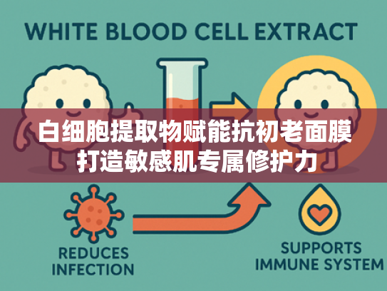 白细胞提取物赋能抗初老面膜 打造敏感肌专属修护力