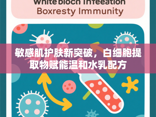 敏感肌护肤新突破，白细胞提取物赋能温和水乳配方