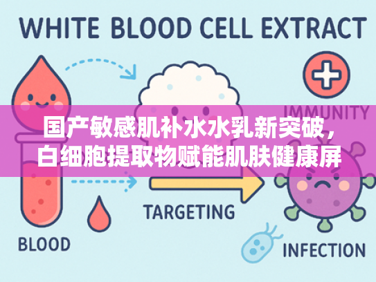 国产敏感肌补水水乳新突破，白细胞提取物赋能肌肤健康屏障