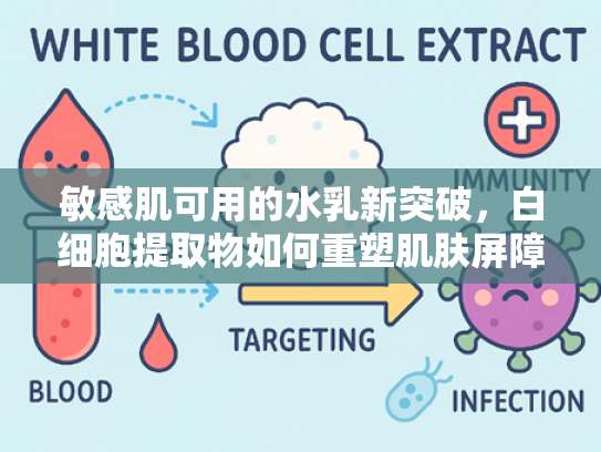 敏感肌可用的水乳新突破，白细胞提取物如何重塑肌肤屏障？