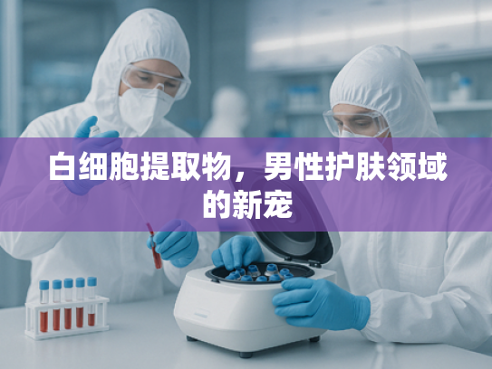 白细胞提取物，男性护肤领域的新宠