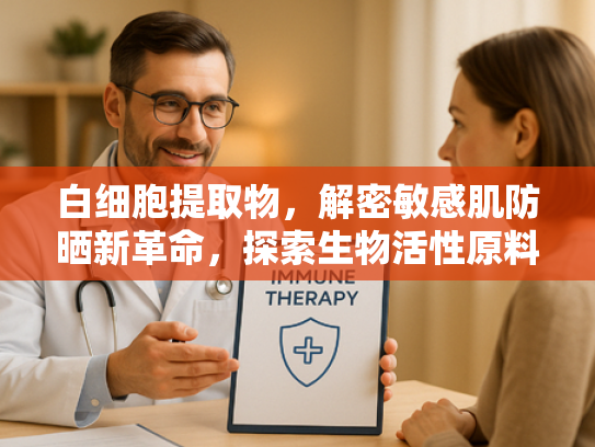 白细胞提取物，解密敏感肌防晒新革命，探索生物活性原料的护肤奥秘