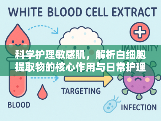 科学护理敏感肌，解析白细胞提取物的核心作用与日常护理要点