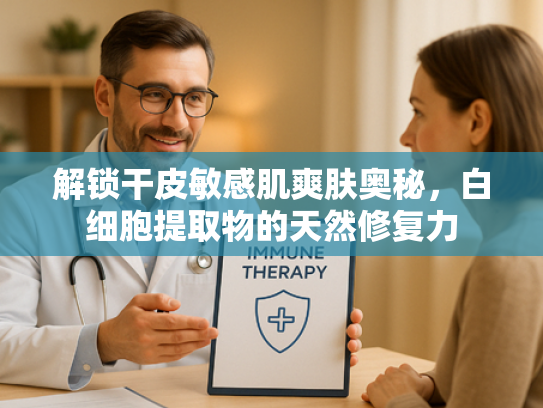 解锁干皮敏感肌爽肤奥秘，白细胞提取物的天然修复力