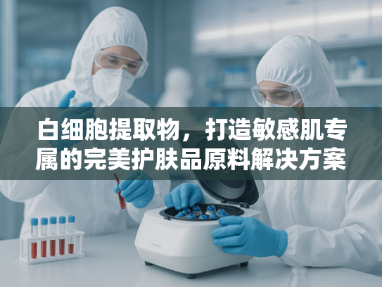 白细胞提取物，打造敏感肌专属的完美护肤品原料解决方案