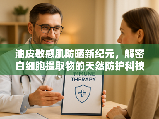 油皮敏感肌防晒新纪元，解密白细胞提取物的天然防护科技