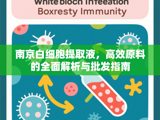 南京白细胞提取液，高效原料的全面解析与批发指南