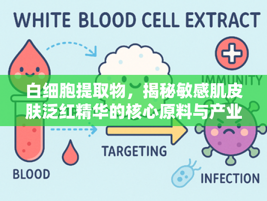 白细胞提取物，揭秘敏感肌皮肤泛红精华的核心原料与产业价值