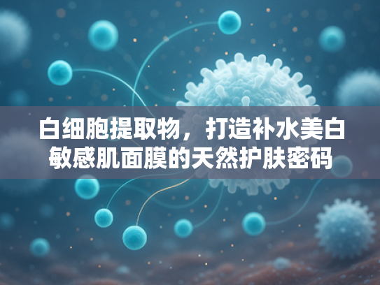 白细胞提取物，打造补水美白敏感肌面膜的天然护肤密码
