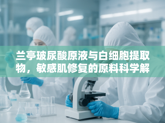 兰亭玻尿酸原液与白细胞提取物，敏感肌修复的原料科学解析