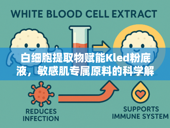 白细胞提取物赋能Kled粉底液，敏感肌专属原料的科学解析与优势