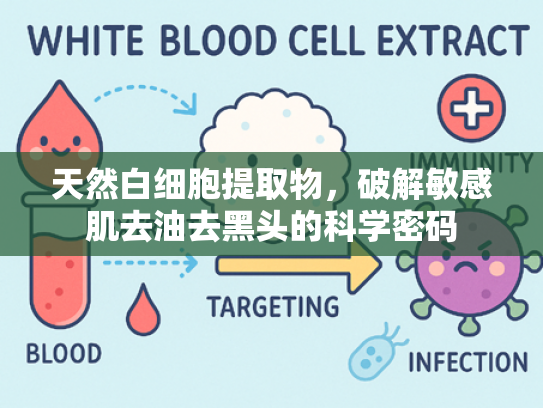 天然白细胞提取物，破解敏感肌去油去黑头的科学密码