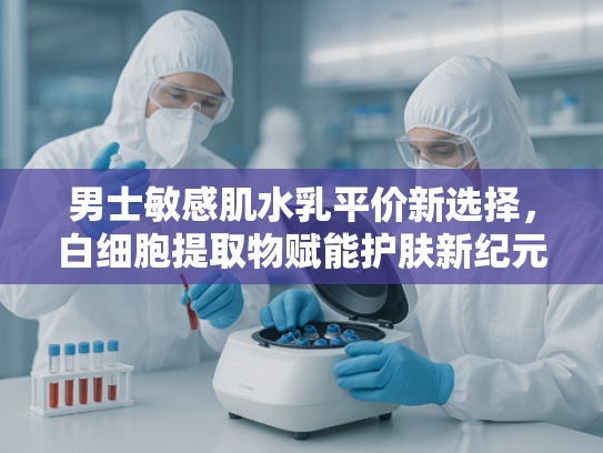 男士敏感肌水乳平价新选择，白细胞提取物赋能护肤新纪元