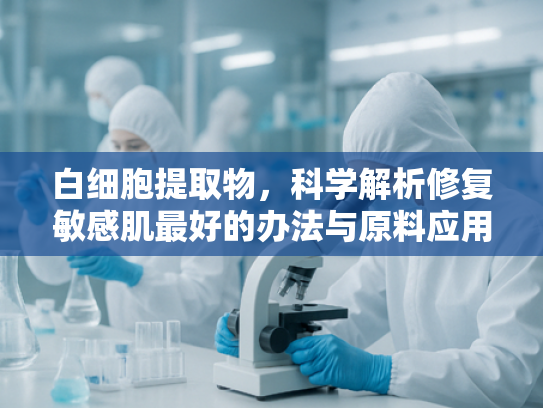 白细胞提取物，科学解析修复敏感肌最好的办法与原料应用