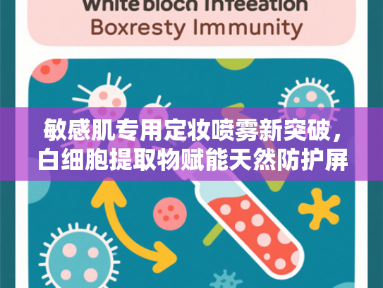敏感肌专用定妆喷雾新突破，白细胞提取物赋能天然防护屏障