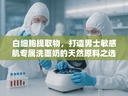 白细胞提取物，打造男士敏感肌专属洗面奶的天然原料之选