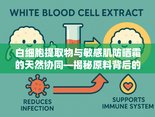 白细胞提取物与敏感肌防晒霜的天然协同—揭秘原料背后的科学力量