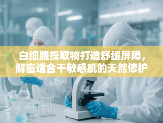 白细胞提取物打造舒缓屏障，解密适合干敏感肌的天然修护气垫