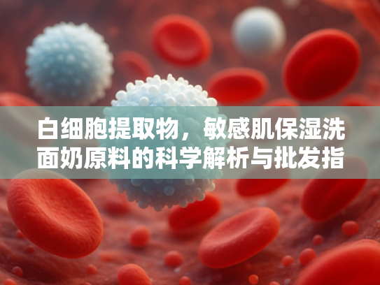 白细胞提取物，敏感肌保湿洗面奶原料的科学解析与批发指南
