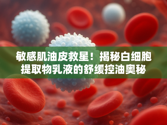 敏感肌油皮救星！揭秘白细胞提取物乳液的舒缓控油奥秘