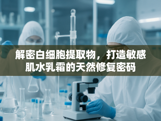解密白细胞提取物，打造敏感肌水乳霜的天然修复密码