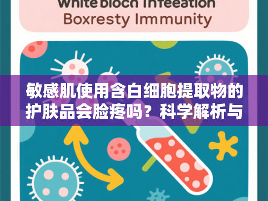 敏感肌使用含白细胞提取物的护肤品会脸疼吗？科学解析与选购指南