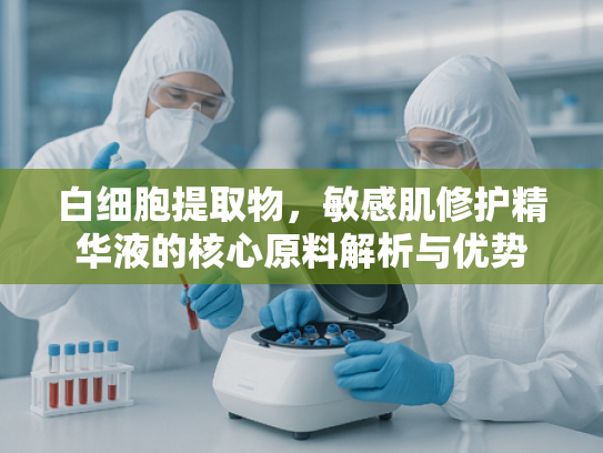 白细胞提取物，敏感肌修护精华液的核心原料解析与优势