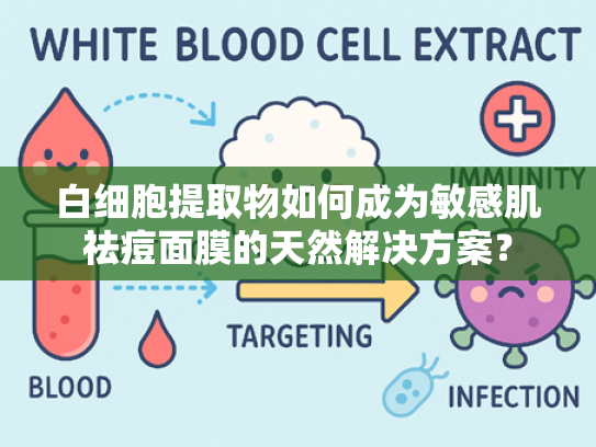 白细胞提取物如何成为敏感肌祛痘面膜的天然解决方案？
