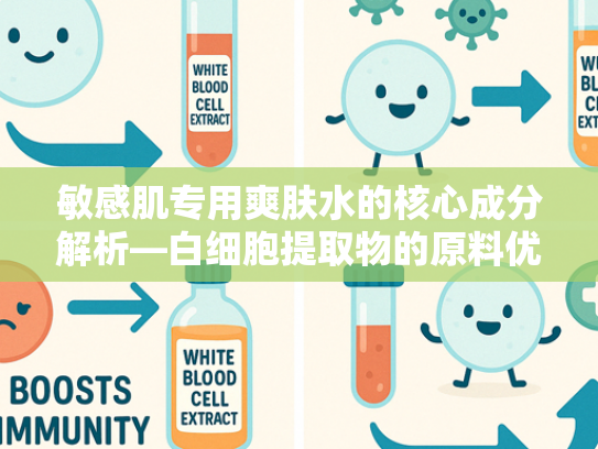 敏感肌专用爽肤水的核心成分解析—白细胞提取物的原料优势与批发合作