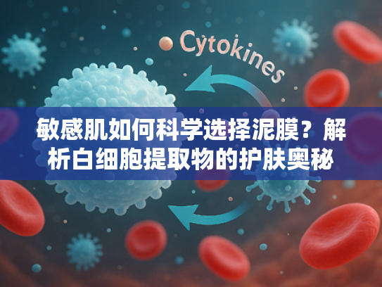敏感肌如何科学选择泥膜？解析白细胞提取物的护肤奥秘