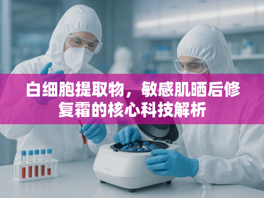 白细胞提取物，敏感肌晒后修复霜的核心科技解析