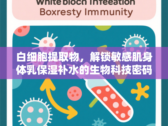 白细胞提取物，解锁敏感肌身体乳保湿补水的生物科技密码