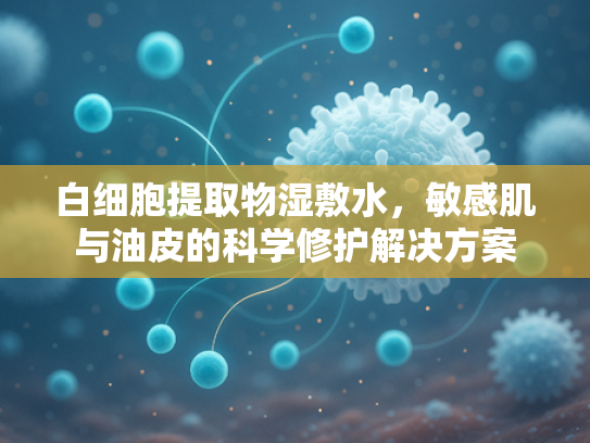 白细胞提取物湿敷水，敏感肌与油皮的科学修护解决方案