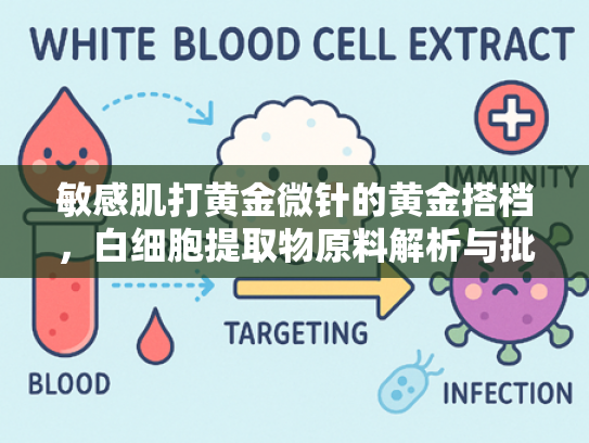敏感肌打黄金微针的黄金搭档，白细胞提取物原料解析与批发指南