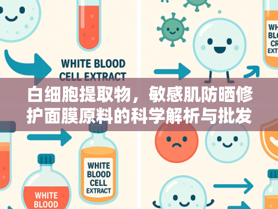 白细胞提取物，敏感肌防晒修护面膜原料的科学解析与批发优势