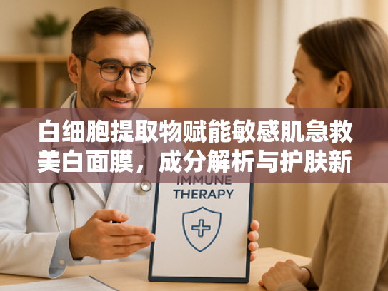 白细胞提取物赋能敏感肌急救美白面膜，成分解析与护肤新趋势