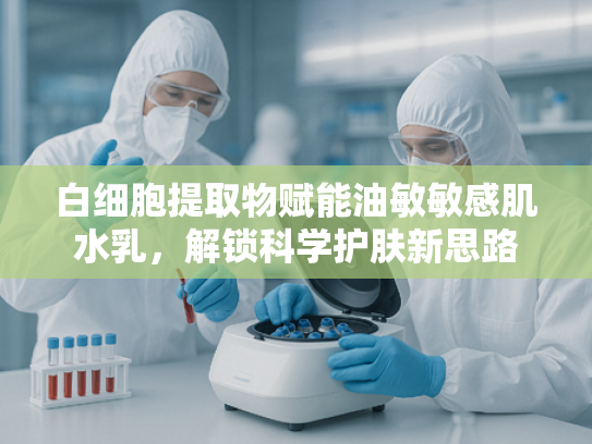 白细胞提取物赋能油敏敏感肌水乳，解锁科学护肤新思路