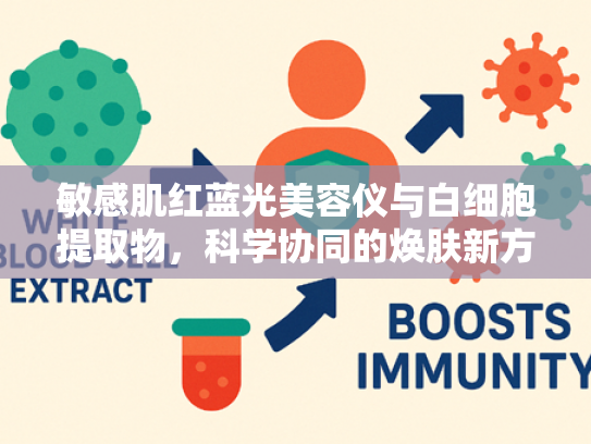 敏感肌红蓝光美容仪与白细胞提取物，科学协同的焕肤新方案