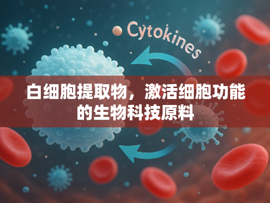 白细胞提取物，激活细胞功能的生物科技原料