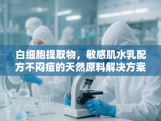 白细胞提取物，敏感肌水乳配方不闷痘的天然原料解决方案