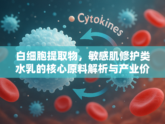 白细胞提取物，敏感肌修护类水乳的核心原料解析与产业价值