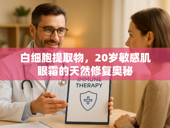 白细胞提取物，20岁敏感肌眼霜的天然修复奥秘
