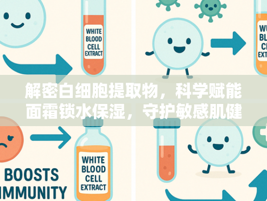 解密白细胞提取物，科学赋能面霜锁水保湿，守护敏感肌健康屏障
