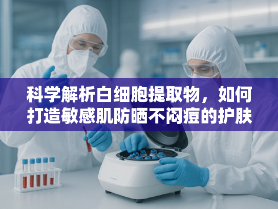 科学解析白细胞提取物，如何打造敏感肌防晒不闷痘的护肤新方案