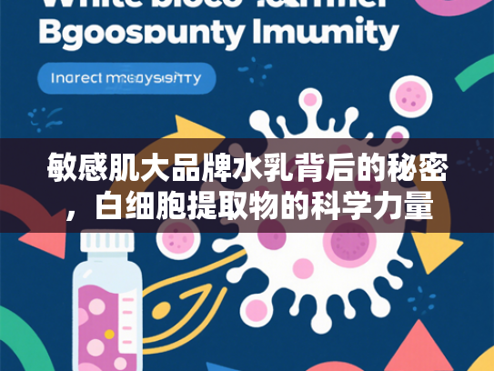 敏感肌大品牌水乳背后的秘密，白细胞提取物的科学力量