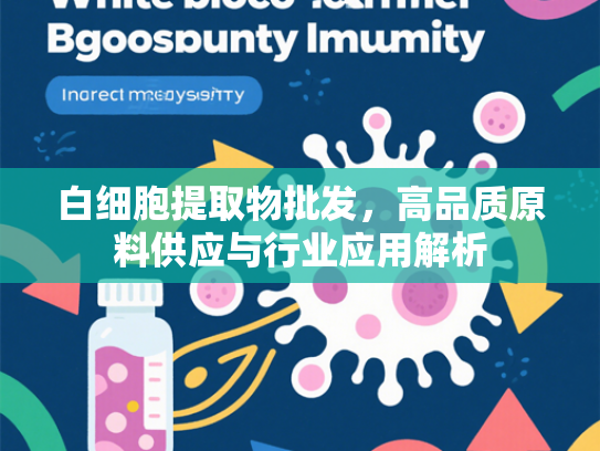 白细胞提取物批发，高品质原料供应与行业应用解析
