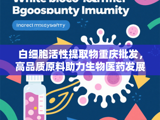白细胞活性提取物重庆批发，高品质原料助力生物医药发展