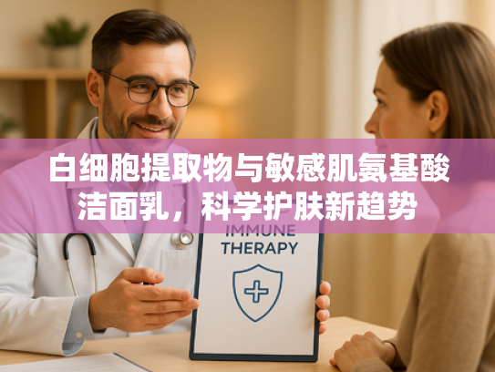 白细胞提取物与敏感肌氨基酸洁面乳，科学护肤新趋势